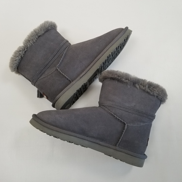 Lamo Cozy Suede Thalia Boots Size 8 - Picture 6 of 13